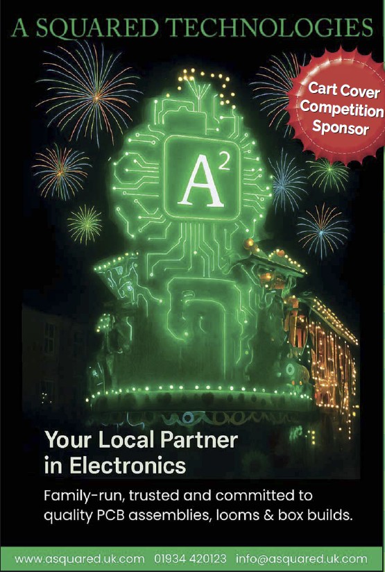 A Squared Technologies Weston super Mare Carnival 2024 Sponsor - Gala Pools