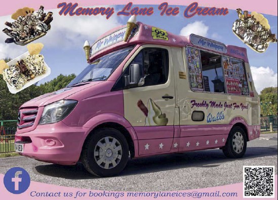 Memory Lane Ice Cream Weston super Mare Carnival 2025 Sponsor - Memory Lane Ice-Cream